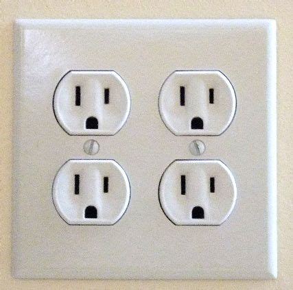 electric outlet quad box|symbol for quad outlet.